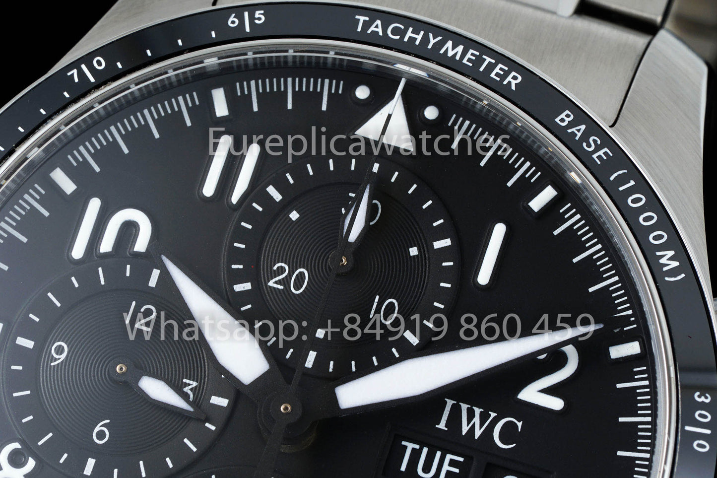 IWC Pilot'S Mercedes-AMG Petronas Formula One™ Team BLS Fabbrica 1:1 Best Clone Argento cinturino
