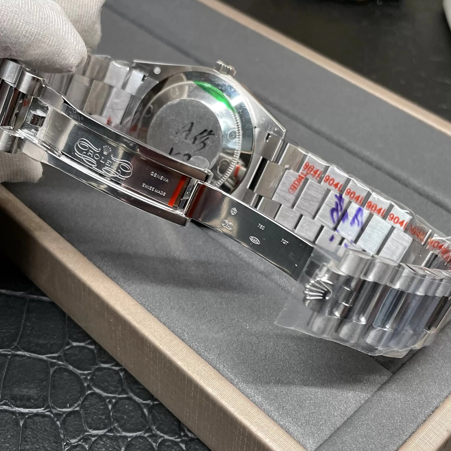 Rolex Day Date 40 M228396TBR-0027 Meteorite Diamond quadrante 1:1 edizione migliore GM Fabbrica V3 Counterweight Versione