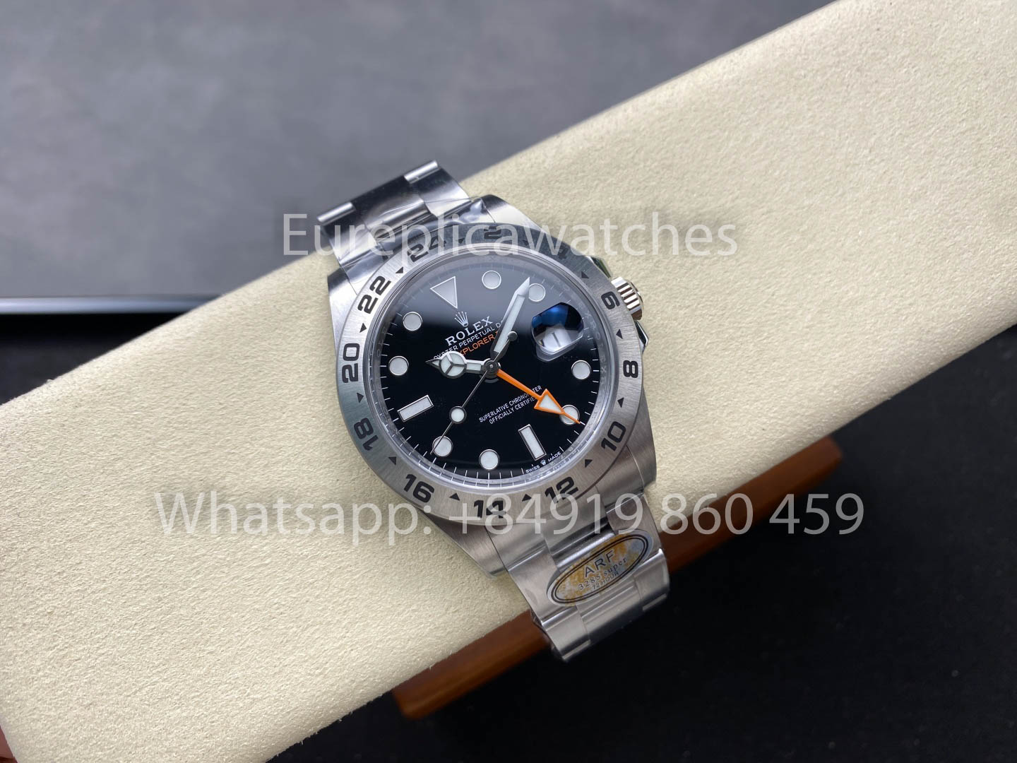 Rolex Explorer II 226570 ARF Fabbrica 1:1 Best Clone quadrante nero