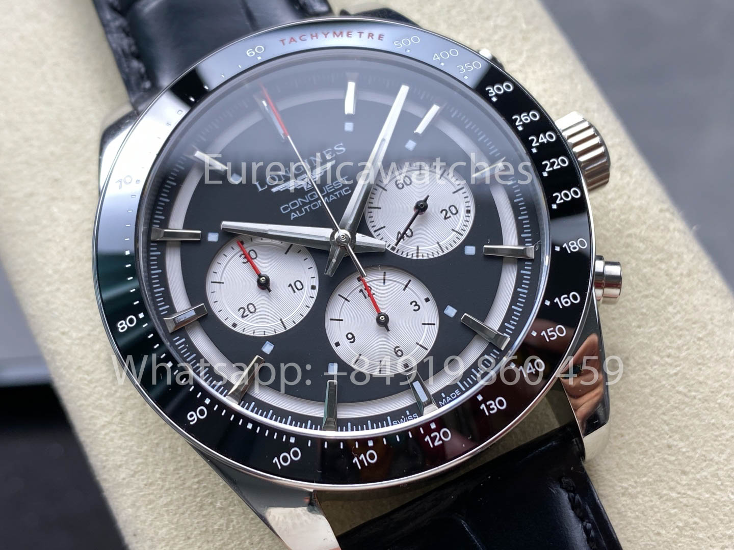 Longines Conquest L3.835.4.52.6 42mm 1:1 Best Clone Leather cinturino