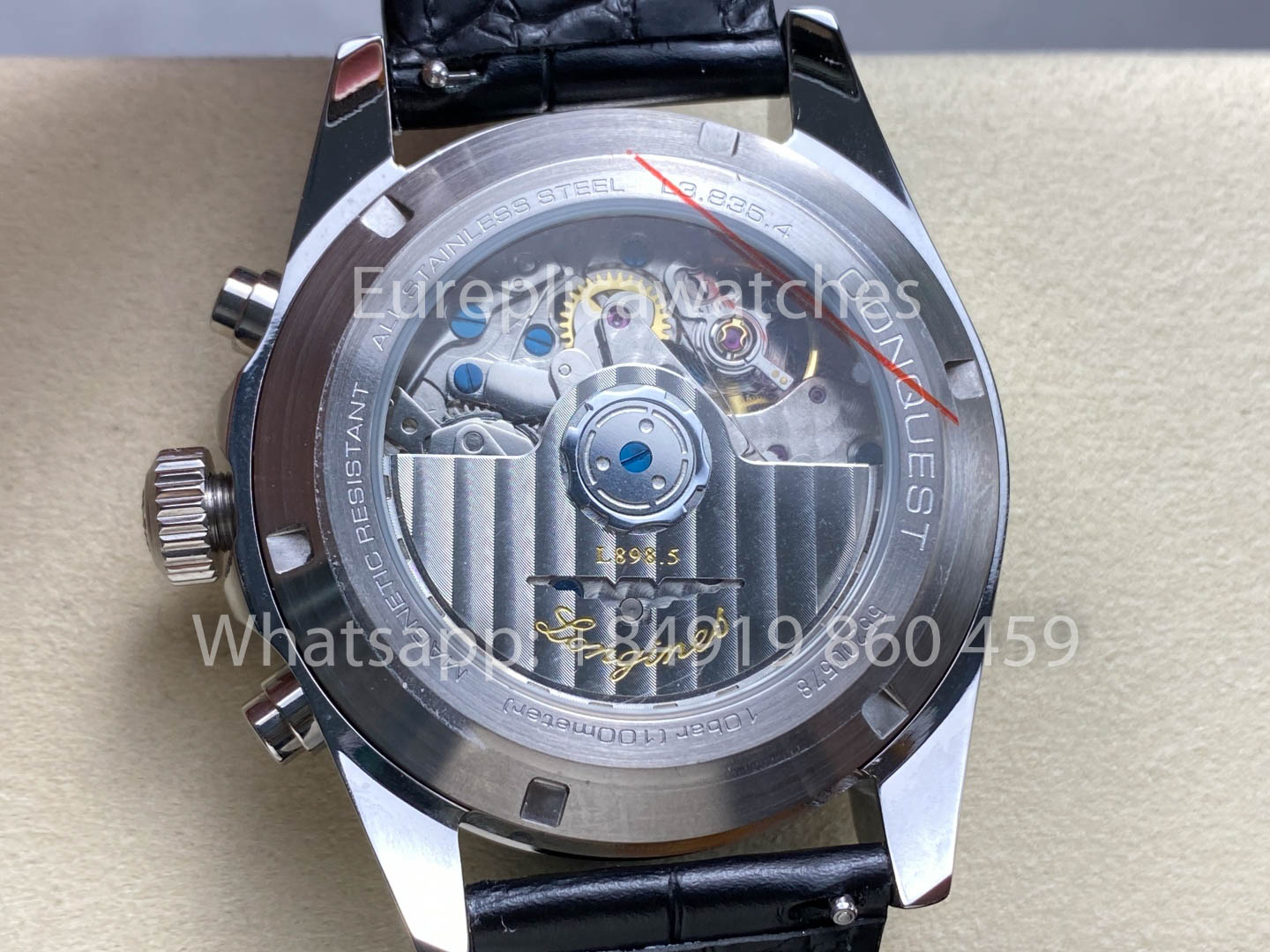 Longines Conquest L3.835.4.52.6 42mm 1:1 Best Clone Leather cinturino