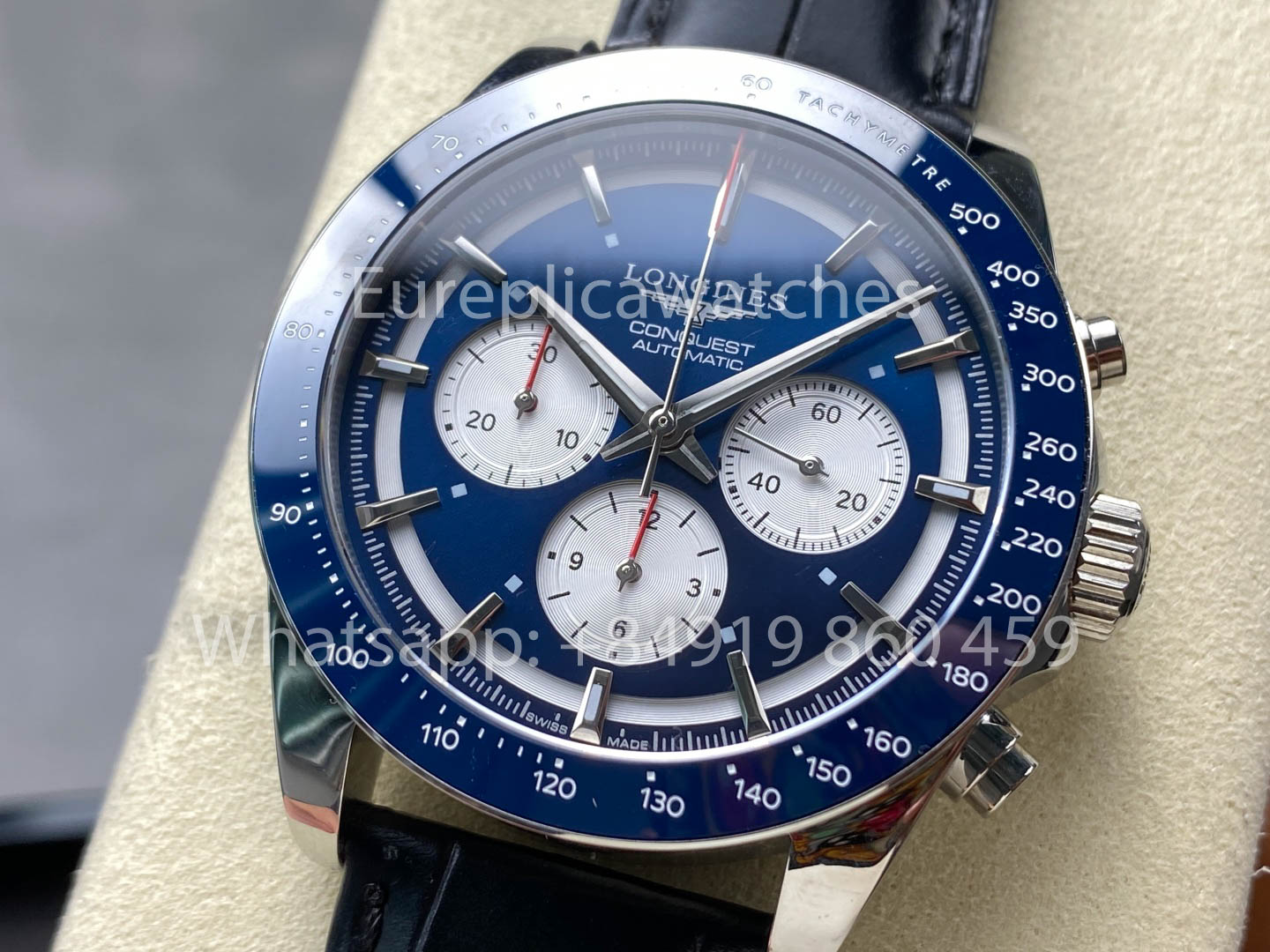 Longines Conquest Marco Odermatt Odermatt L3.835.4.91.2 L38354912 42mm 1:1 Best Clone Leather cinturino