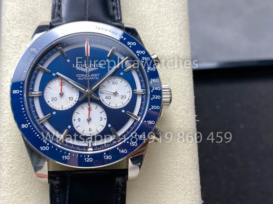 Longines Conquest Marco Odermatt Odermatt L3.835.4.91.2 L38354912 42mm 1:1 Mejor clon de cuero cinturino