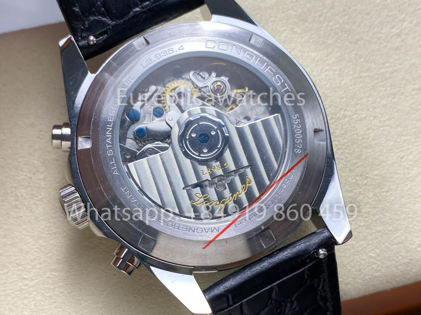Longines Conquest Marco Odermatt Odermatt L3.835.4.91.2 L38354912 42mm 1:1 Best Clone Leather cinturino
