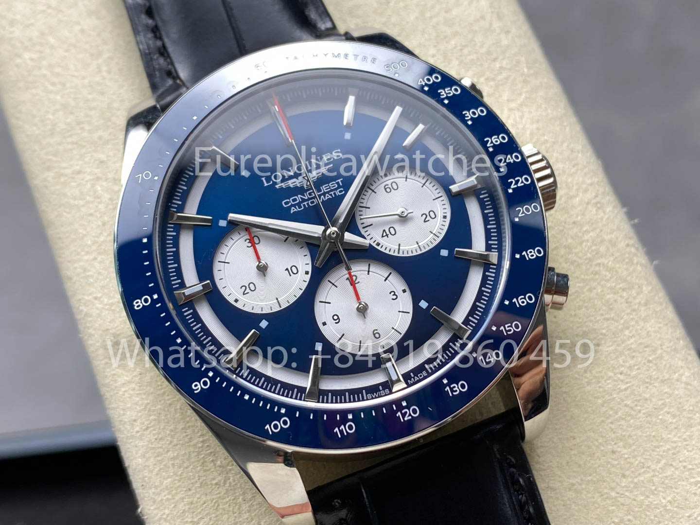 Longines Conquest Marco Odermatt Odermatt L3.835.4.91.2 L38354912 42mm 1:1 Best Clone Leather cinturino