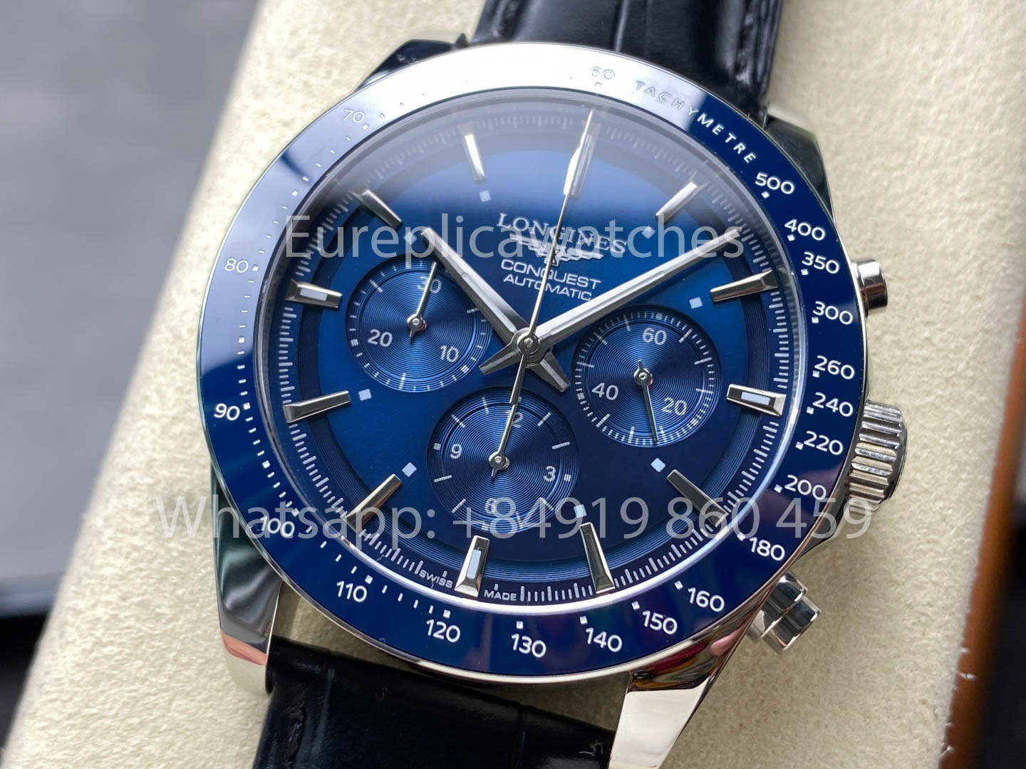 Longines Conquest Marco Odermatt L3.835.4.91.2 42mm 1:1 Best Clone Leather cinturino