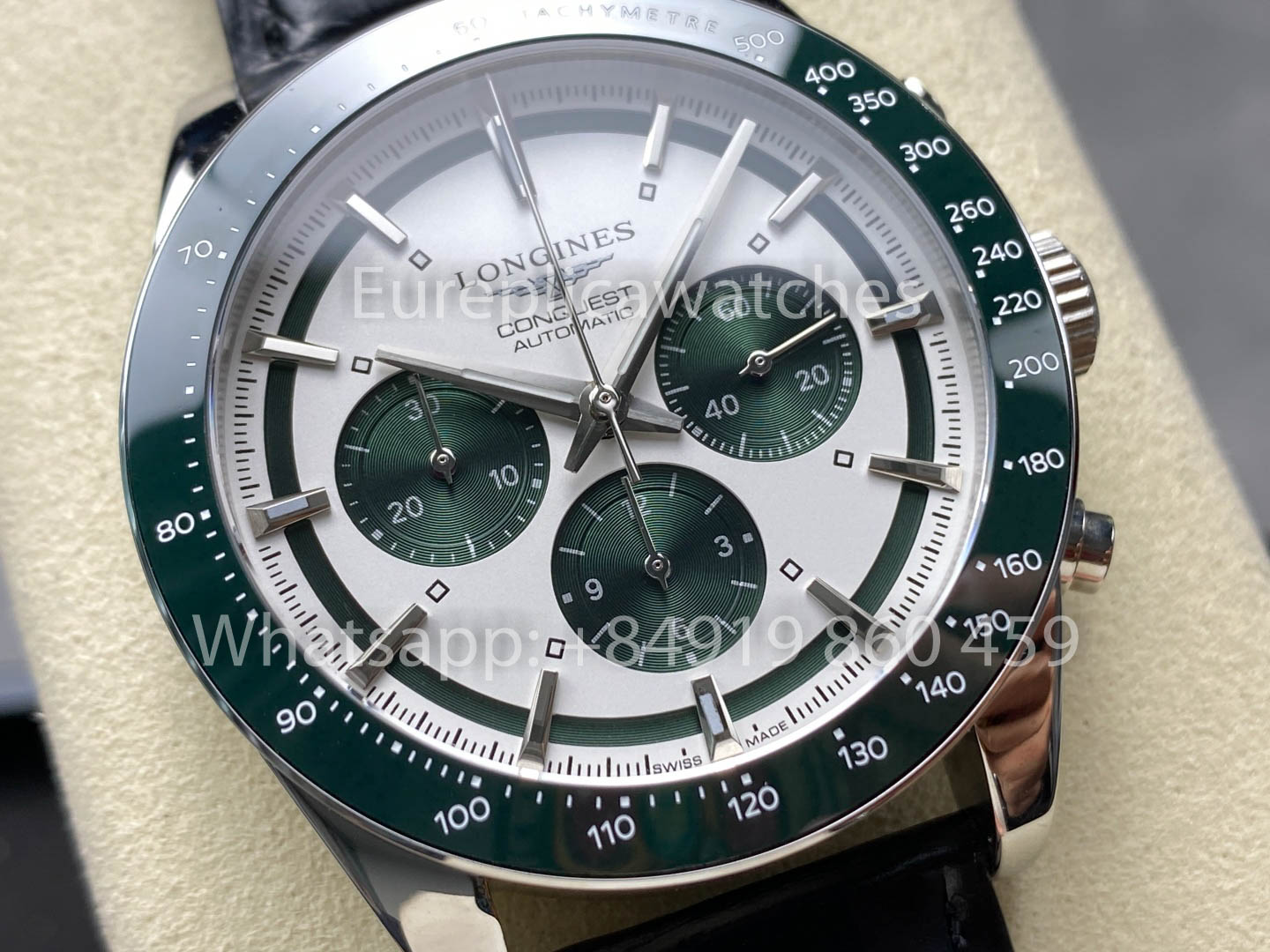 Longines Conquest L3.835.4.02.6 L38354026 42mm 1:1 Best Clone Leather cinturino