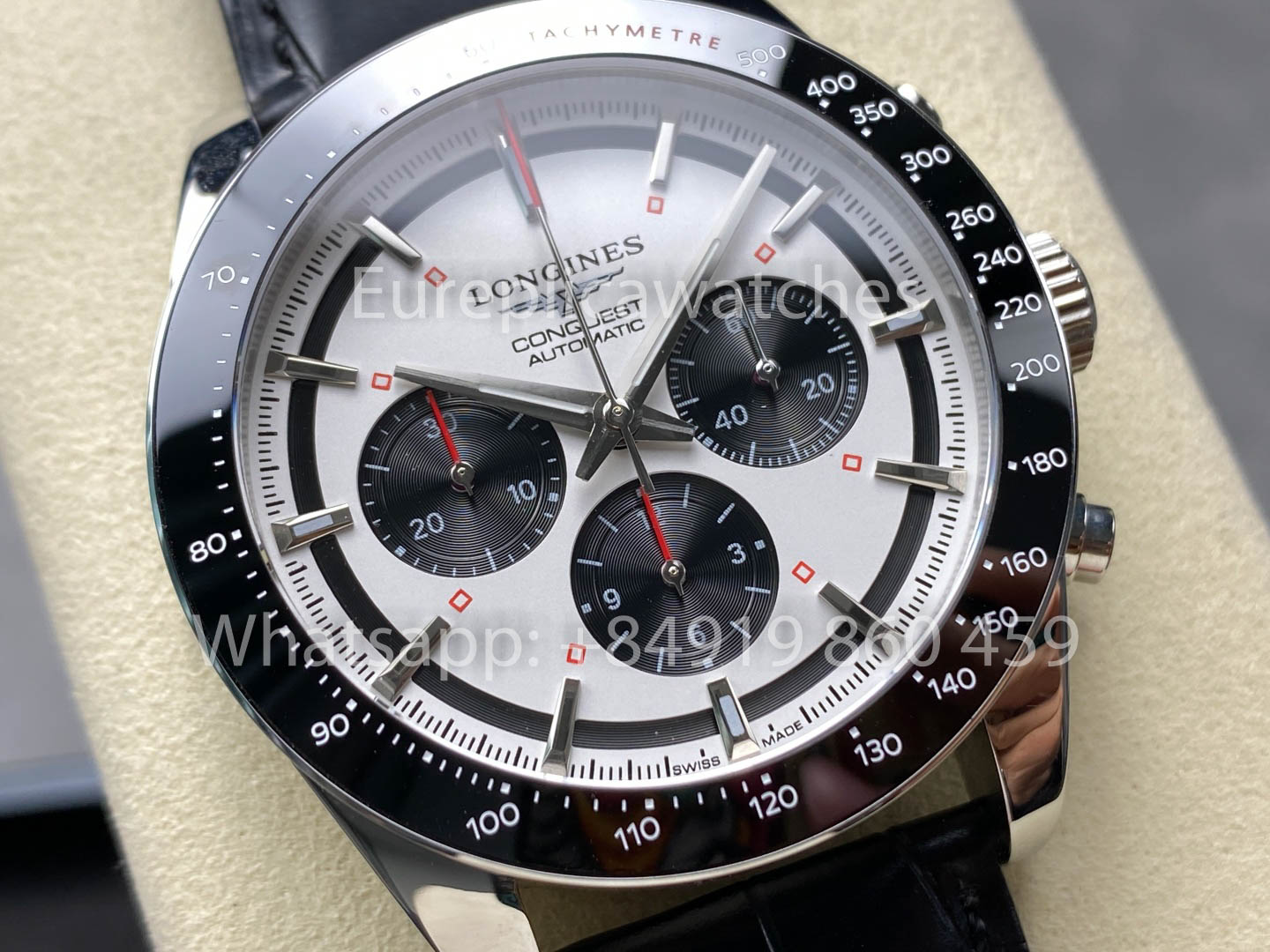 Longines Conquest L3.835.4.72.6 42mm 1:1 Best Clone Leather cinturino