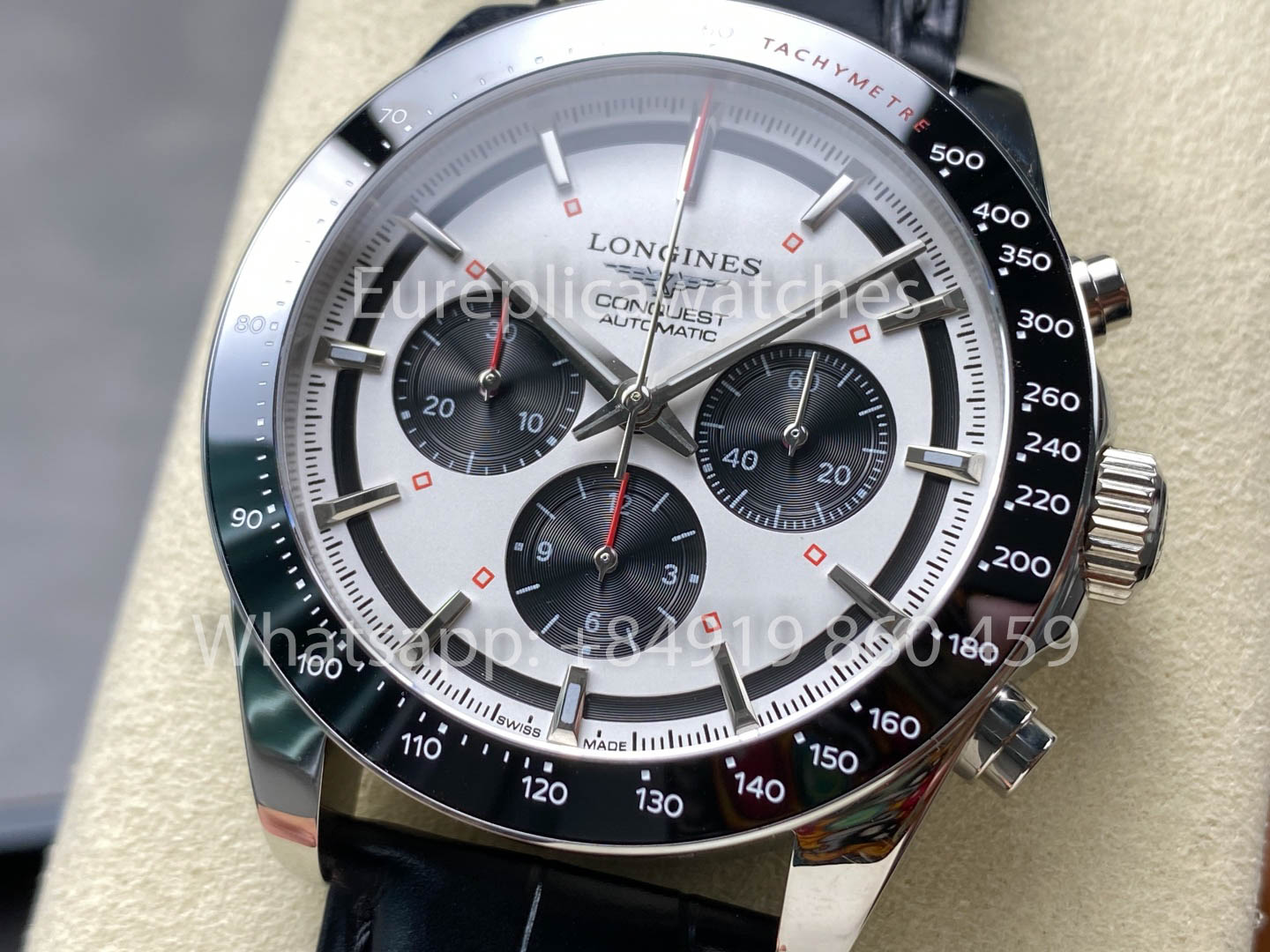 Longines Conquest L3.835.4.72.6 42mm 1:1 Best Clone Leather cinturino