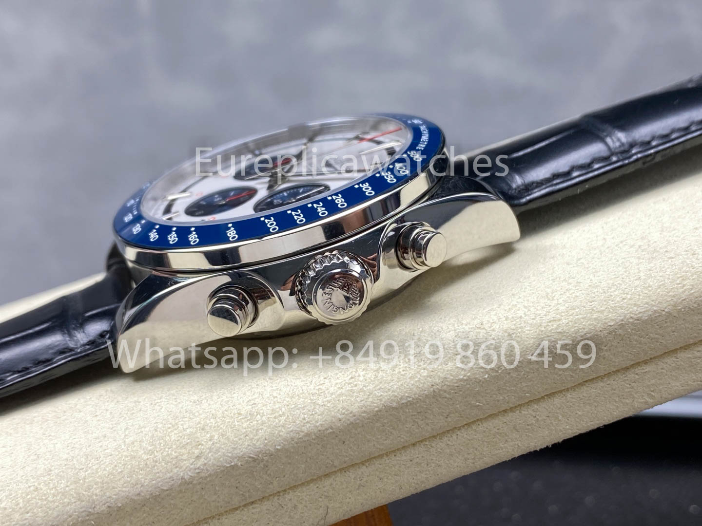 Longines Conquest L3.835.4.98.9 42mm 1:1 Melhor Clone Couro Cinturino