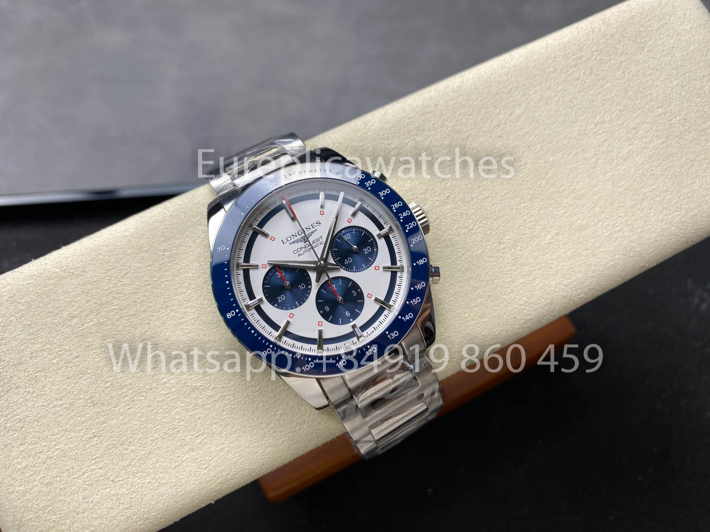 Longines Conquest L3.820.4.93.6 42mm 1:1 Melhor Clone acciaio inossidabile cinturino