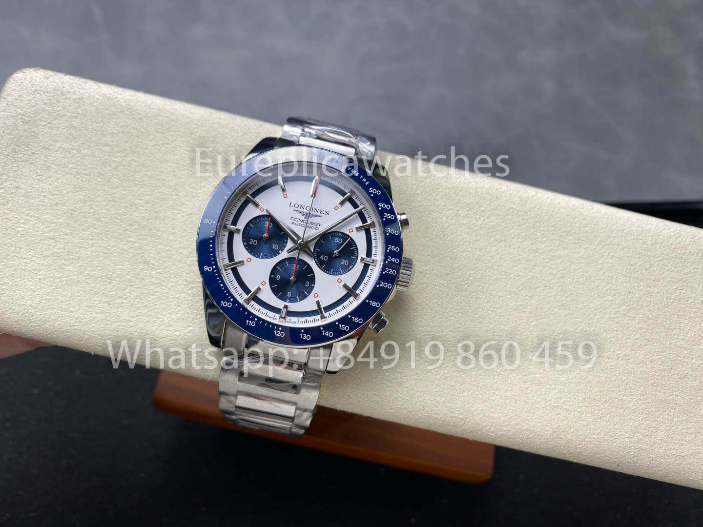 Longines Conquest L3.820.4.93.6 42mm 1:1 Melhor Clone acciaio inossidabile cinturino