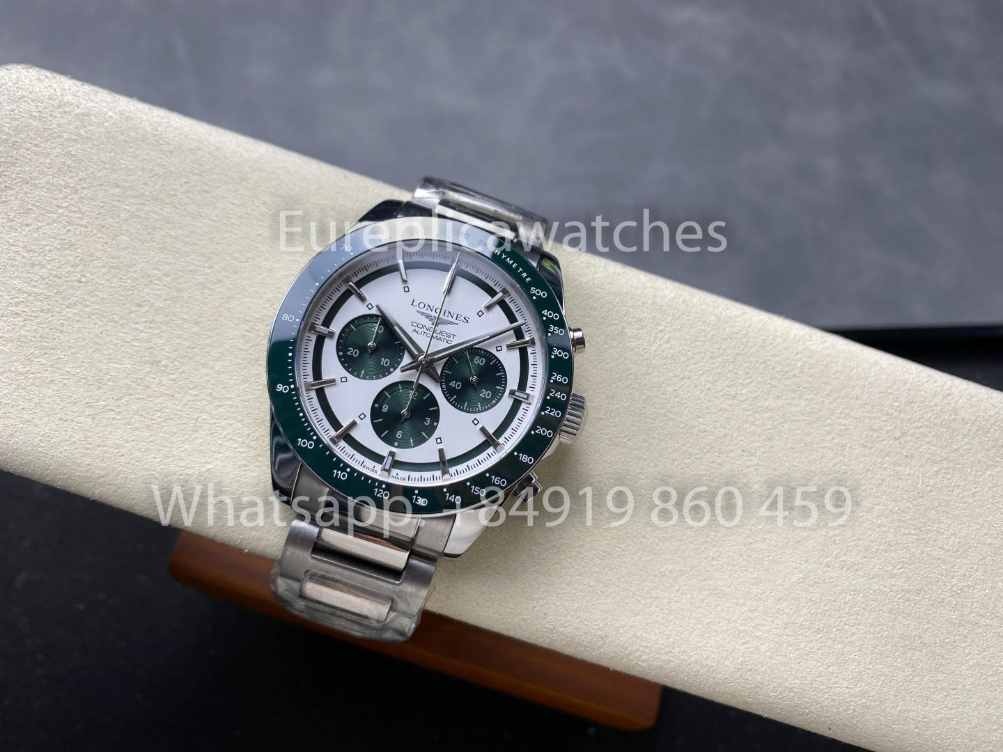 Longines Conquest L3.835.4.02.6 L38354026 42mm 1:1 Melhor Clone acciaio inossidabile cinturino