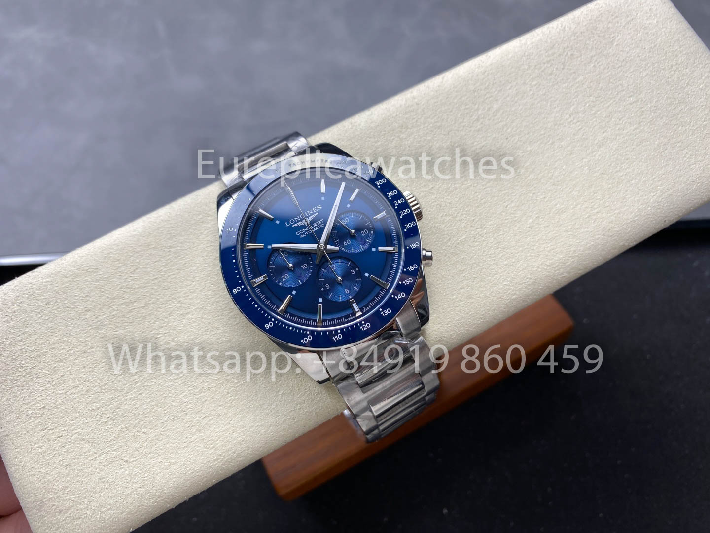 Longines Conquest L3.835.4.92.6 L38354926 42mm 1:1 Melhor Clone acciaio inossidabile cinturino