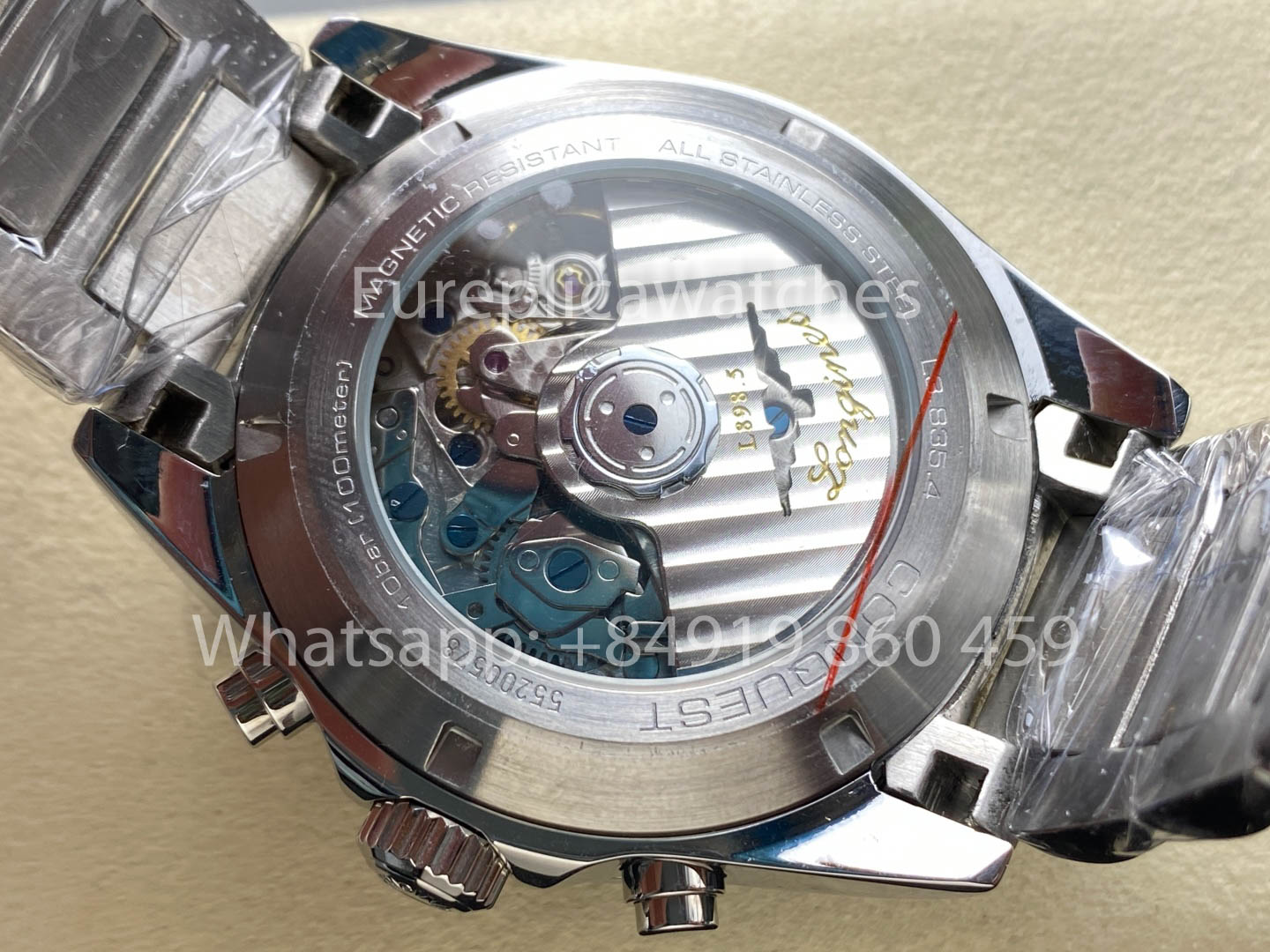 Longines Conquest L3.835.4.92.6 L38354926 42mm 1:1 Melhor Clone acciaio inossidabile cinturino