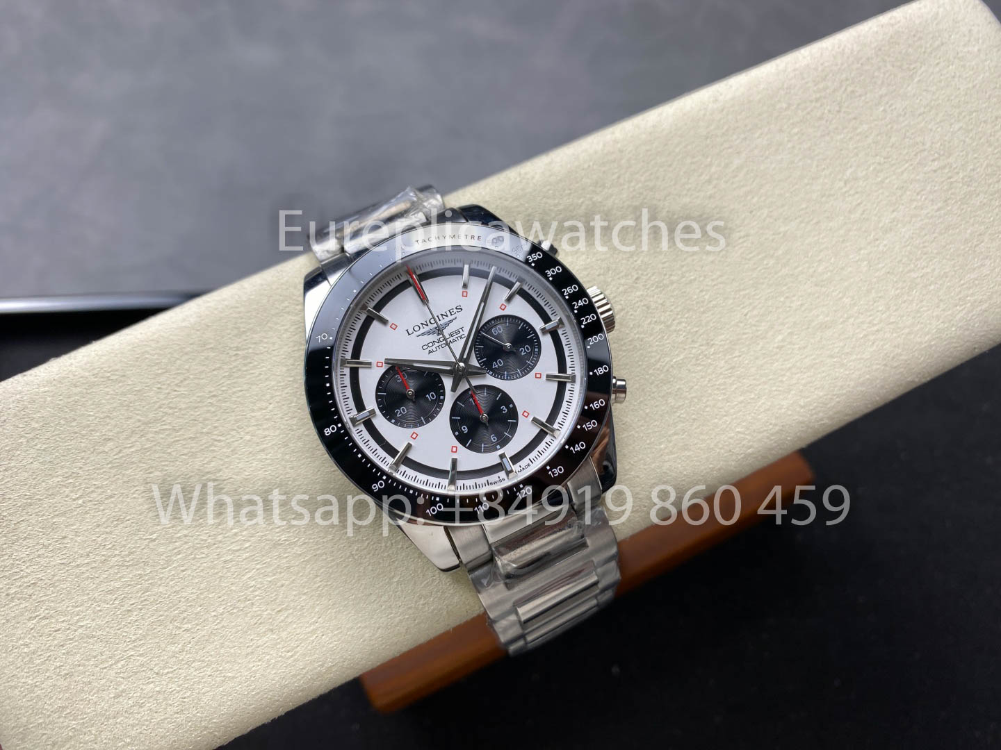 Longines Conquest L3.835.4.72.6 42mm 1:1 Best Clone acciaio inossidabile cinturino