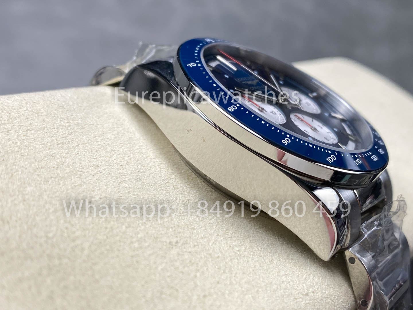 Longines Conquest L2.820.5.57.2 L28205572 42mm 1:1 Melhor Clone acciaio inossidabile cinturino