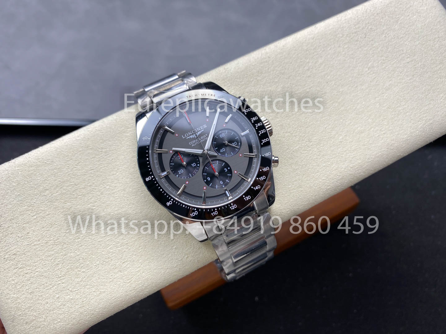 Longines Conquest L3.835.4.72.6 42mm 1:1 Melhor Clone acciaio inossidabile cinturino