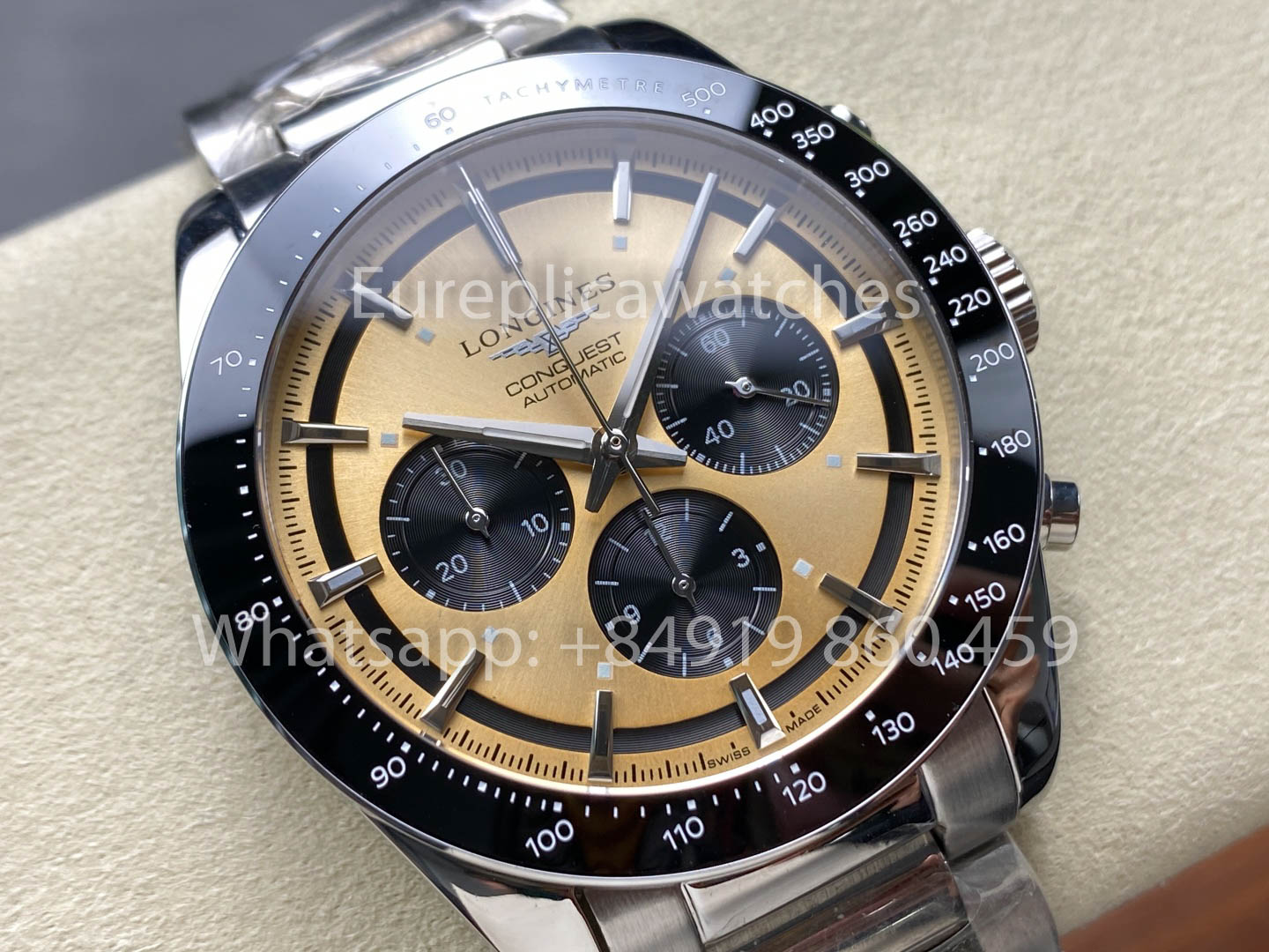 Longines Conquest Classic L3.835.4.32.6 L38354326 1:1 Melhor Clone