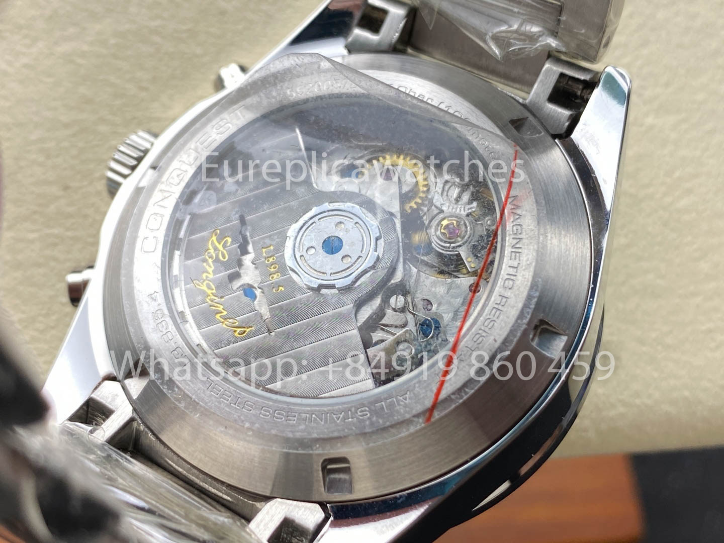Longines Conquest Classic L3.835.4.32.6 L38354326 1:1 Melhor Clone