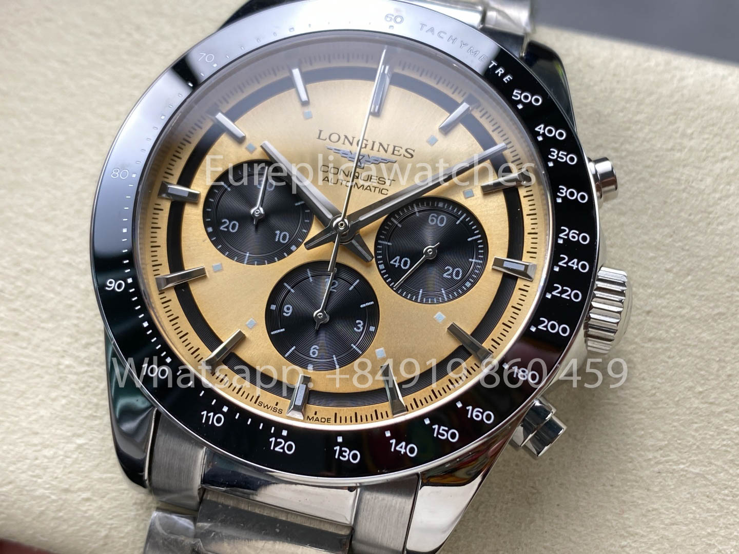 Longines Conquest Classic L3.835.4.32.6 L38354326 1:1 Melhor Clone