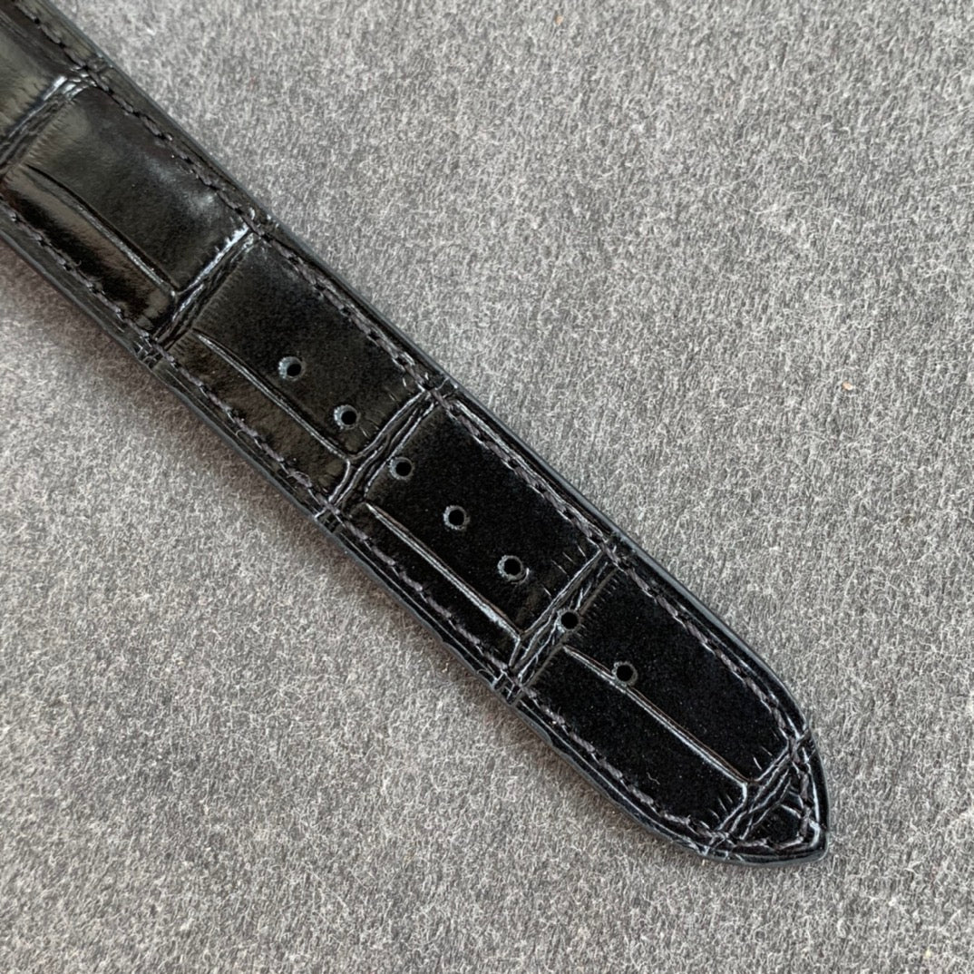 Cartier Santos-Dumont WGSA0022 1:1 edição melhor F1 Fabbrica Argento Cassa Nero cinturino