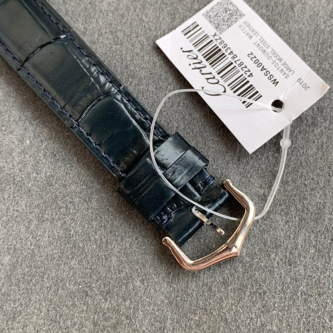 Cartier Santos-Dumont WGSA0022 1:1 edição melhor F1 Fabbrica acciaio inossidabile Cassa