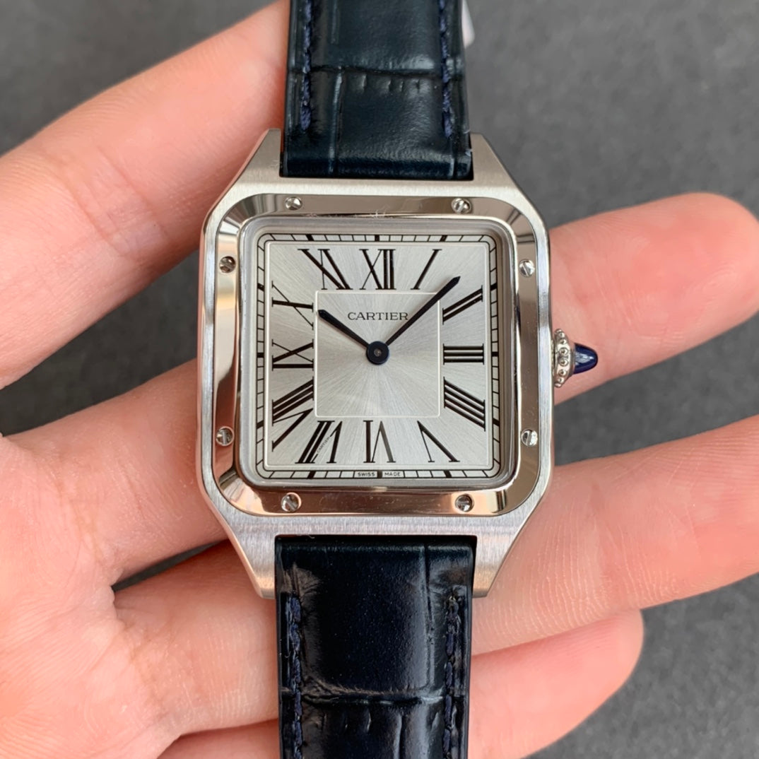 Cartier Santos-Dumont WGSA0022 1:1 edição melhor F1 Fabbrica acciaio inossidabile Cassa