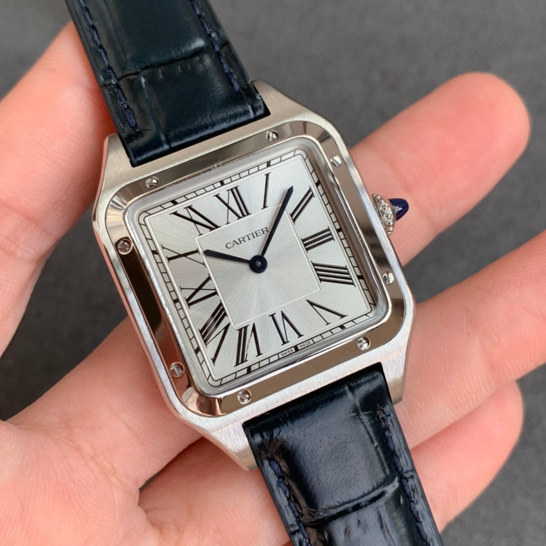 Cartier Santos-Dumont WGSA0022 1:1 edição melhor F1 Fabbrica acciaio inossidabile Cassa
