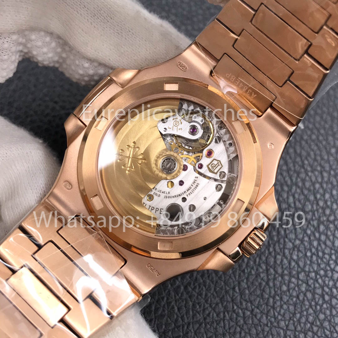 Patek Philippe Nautilus 5711R-001 Rosa Oro 1:1 Best Clone 3K Fabbrica Versión más reciente