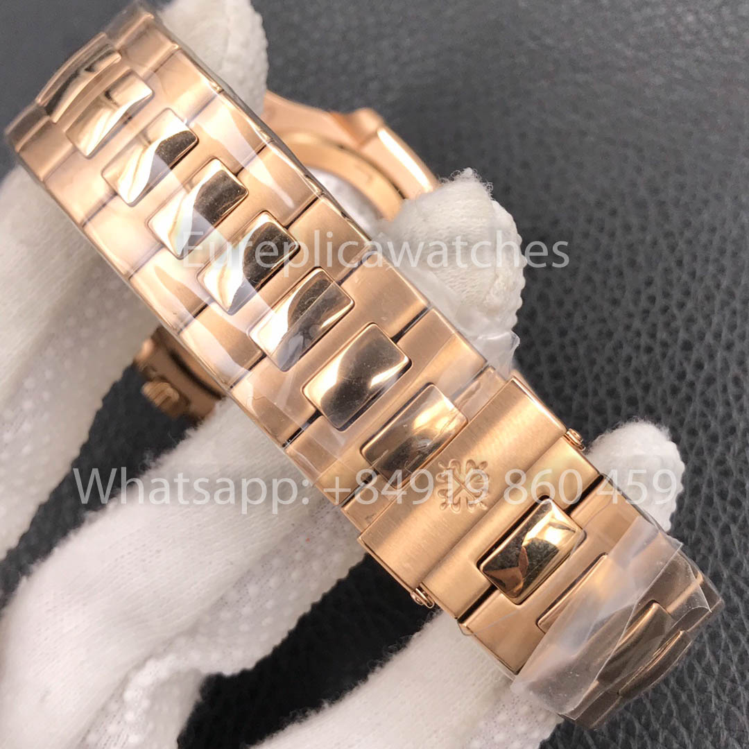Patek Philippe Nautilus 5711R-001 Rosa Oro 1:1 Best Clone 3K Fabbrica Versión más reciente