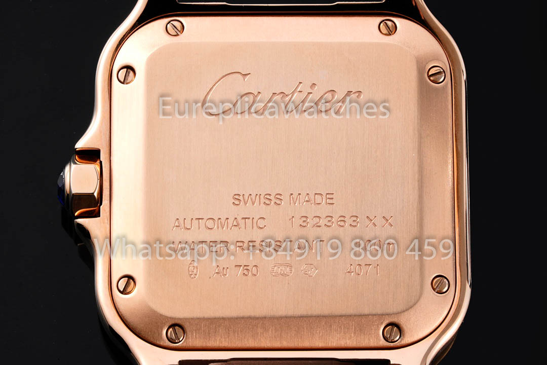 Cartier Santos De Cartier WJSA0007 Watch 1:1 Best Clone 35.1 mm BV Fabbrica