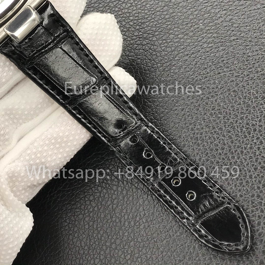 Patek Philippe Nautilus 5711/1A-014 cuadrante verde 1:1 Best Clone 3K Fabbrica Newest Versione Pelle cinturino