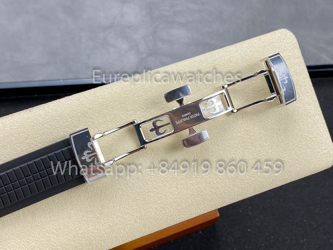 Patek Philippe Aquanaut 5167A-001 Argento Cassa 1:1 Best Clone 3K Fabbrica 2025 Versione