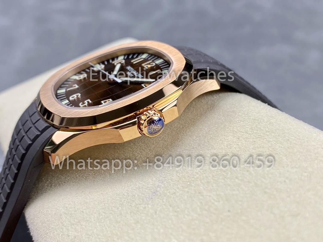 Patek Philippe Aquanaut 5167R-001 Rosa Oro 1:1 Best Clone 3K Fabbrica 2025 Versione