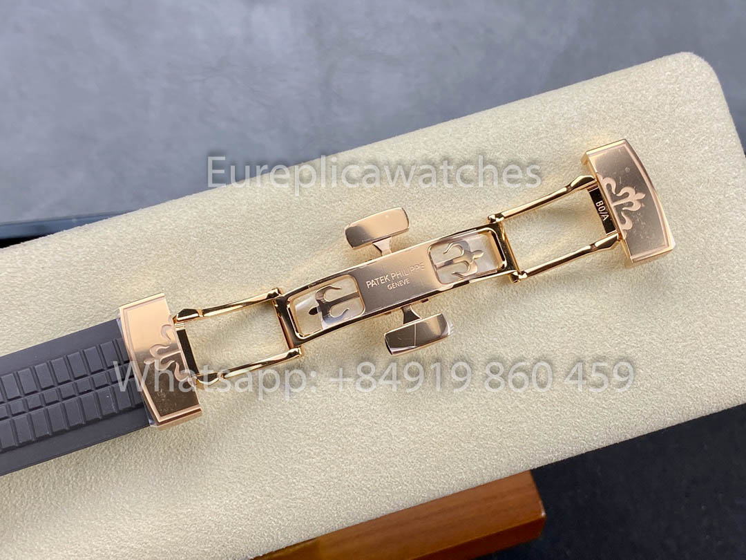 Patek Philippe Aquanaut 5167R-001 Rosa Oro 1:1 Best Clone 3K Fabbrica 2025 Versione
