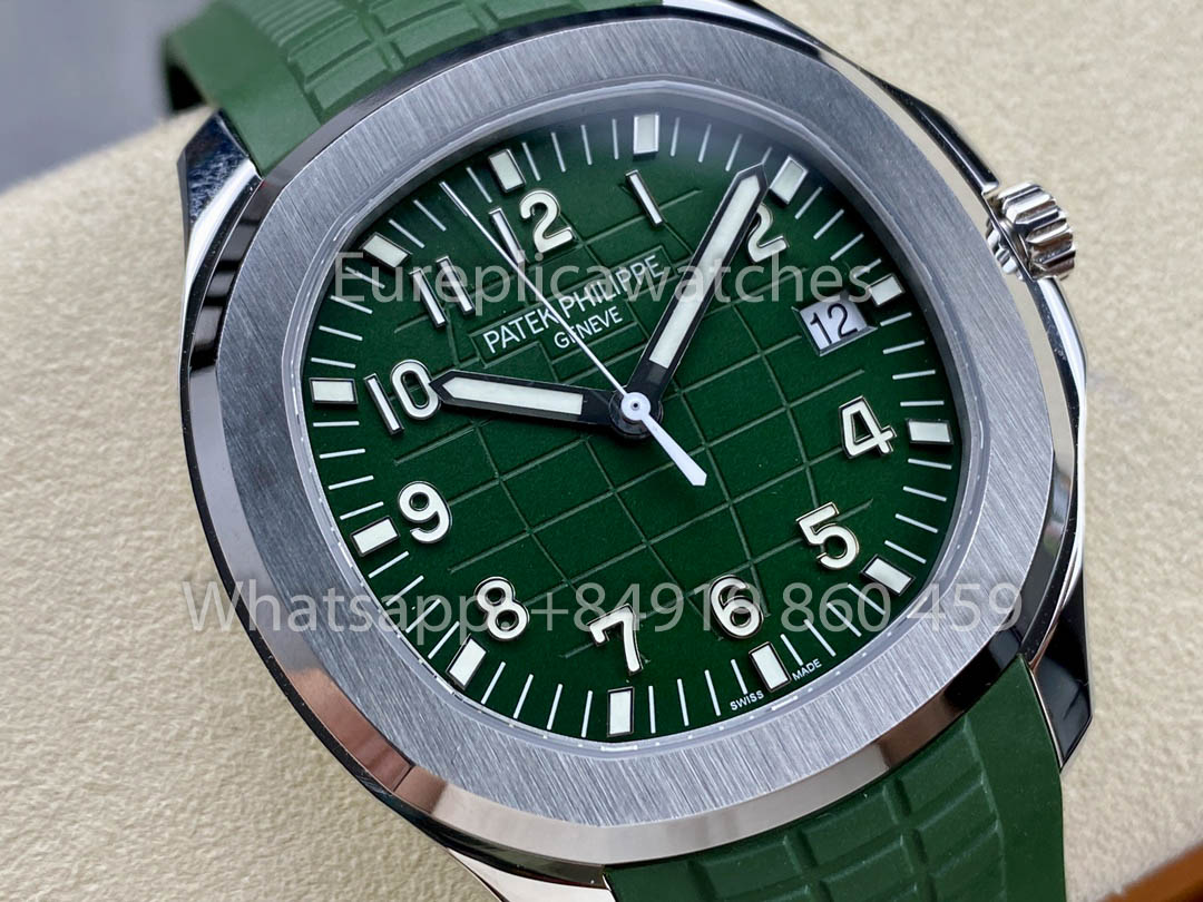 Patek Philippe Aquanaut 5168G-010 quadrante verde 1:1 Best Clone 3K Fabbrica 2025 Versione