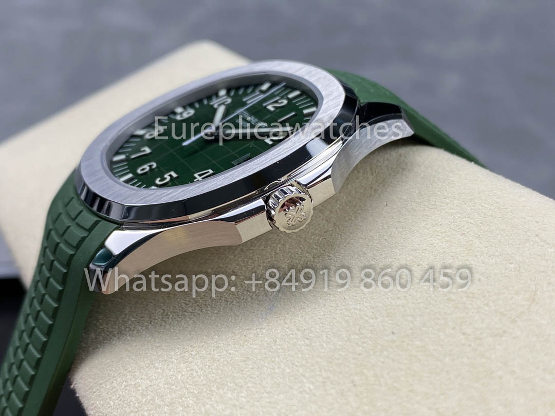 Patek Philippe Aquanaut 5168G-010 quadrante verde 1:1 Best Clone 3K Fabbrica 2025 Versione