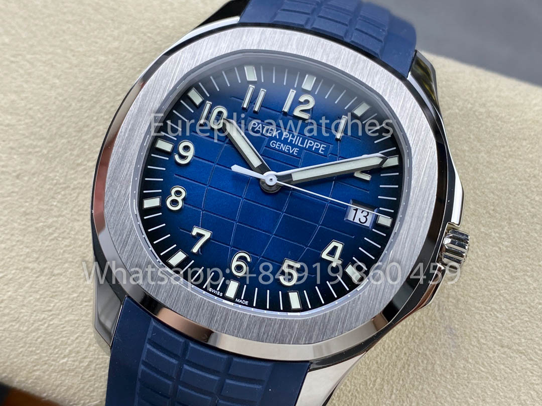 Patek Philippe Aquanaut 5168G-001 quadrante blu 1:1 Best Clone 3K Fabbrica 2025 Versione