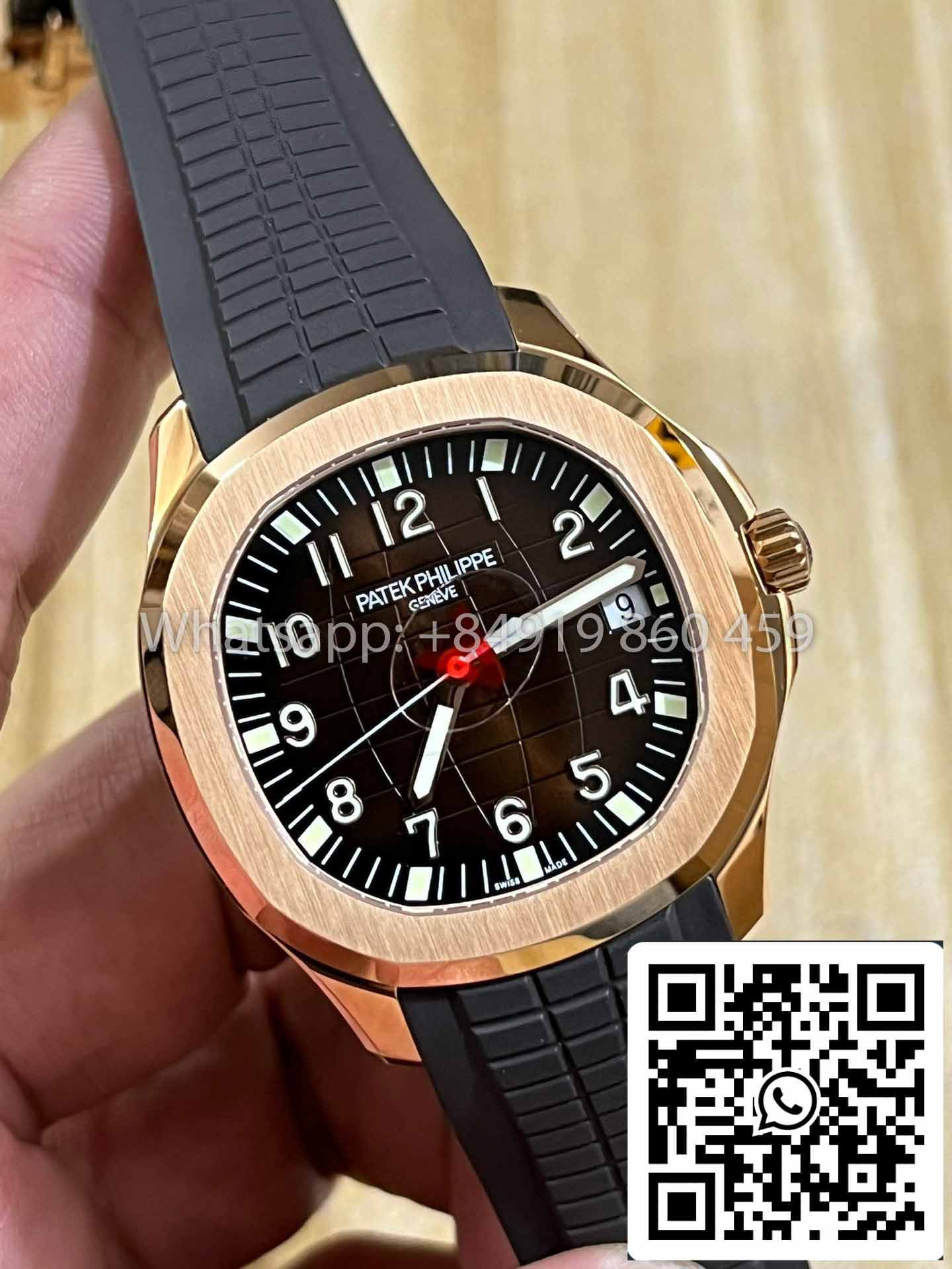 Patek Philippe Aquanaut 5167R-001 1:1 Best Clone 3K Fabbrica V3 new buckle