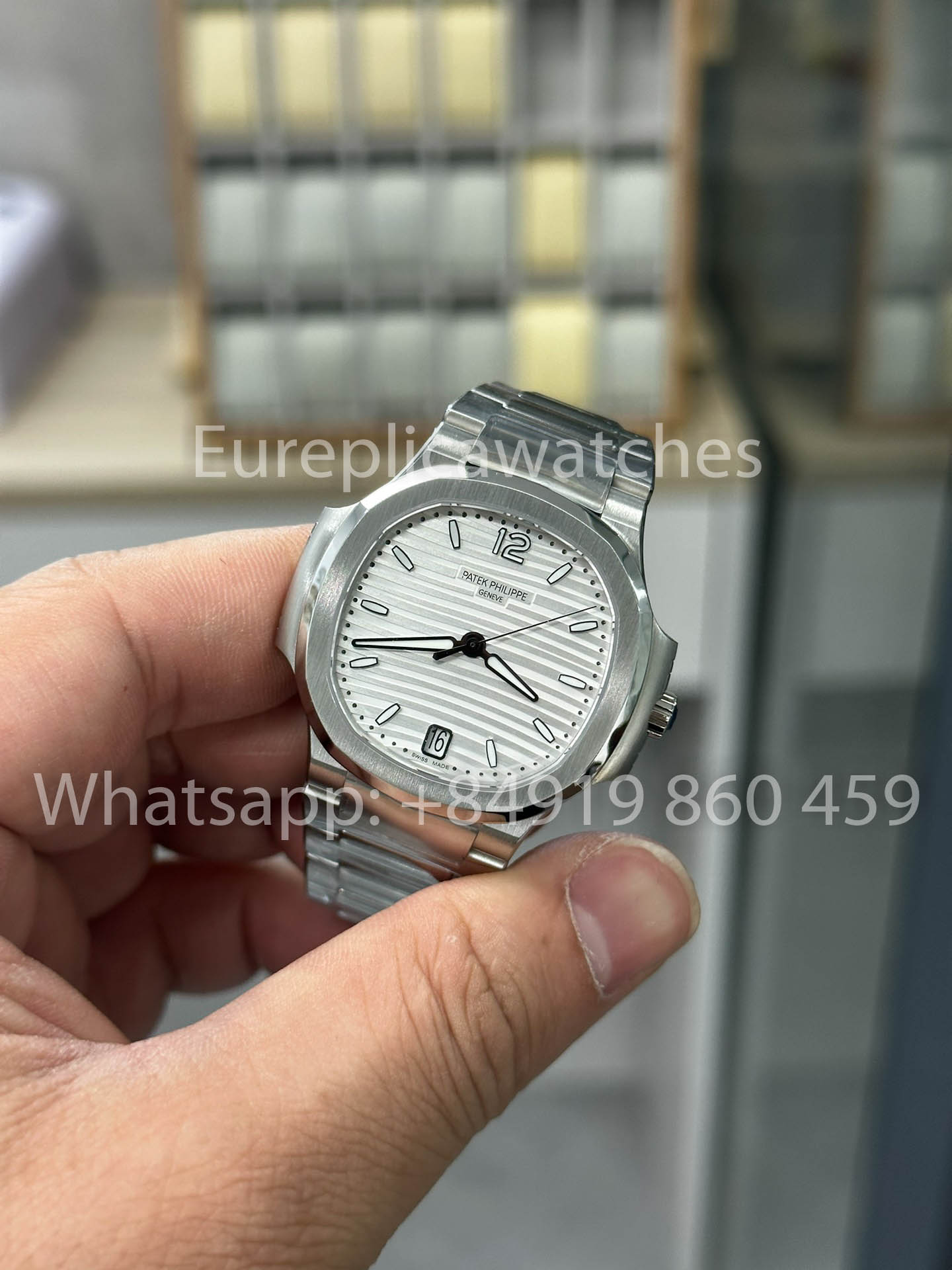 Patek Philippe Nautilus Ladies 7118/1A-010 3K Fabbrica 1:1 Best Clone Newest Versione