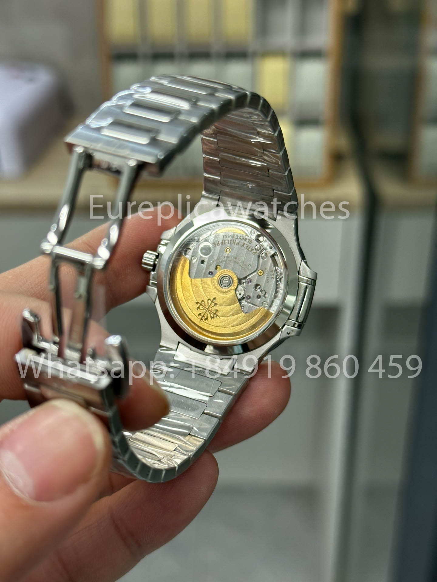 Patek Philippe Nautilus 7118/1200A-010 1:1 edizione melhor 3K Fabbrica quadrante bianco Versão mais recente