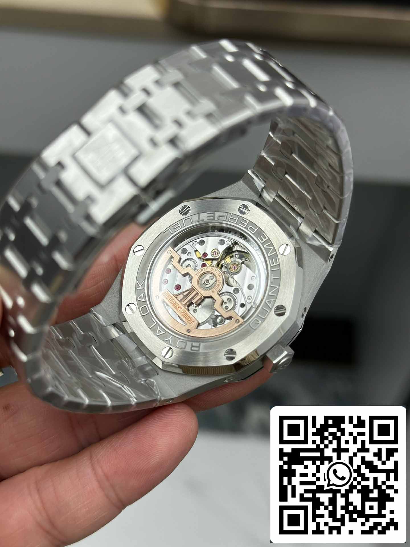 Audemars Piguet Royal Oak 26574ST.OO.1220ST.03 BBR Fabbrica 1:1 edizione migliore quadrante blu