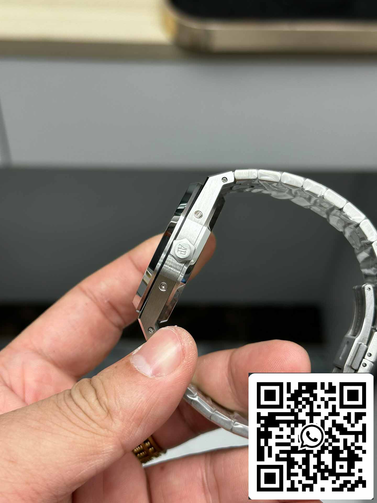 Audemars Piguet Royal Oak 26607BC.OO.1220BC.02 BBR Fabbrica 1:1 edição melhor Grigio quadrante