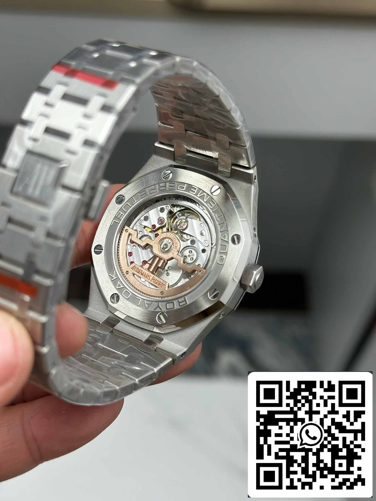 Audemars Piguet Royal Oak 26607BC.OO.1220BC.02 BBR Fabbrica 1:1 edição melhor Grigio quadrante
