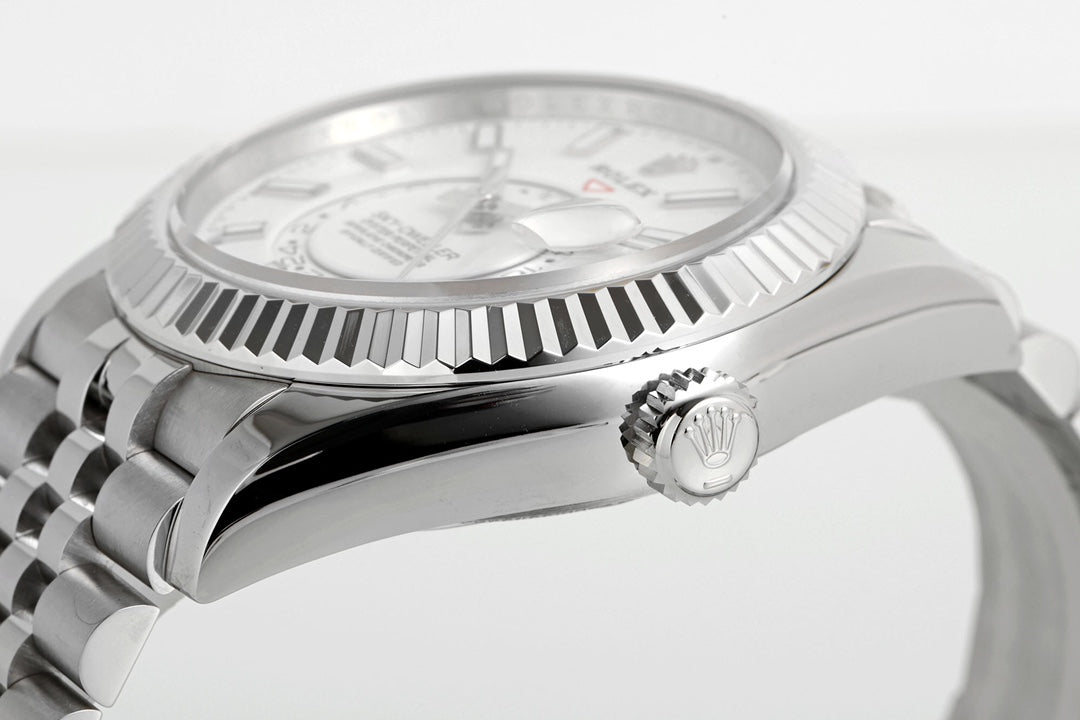 Rolex Sky Dweller M326934-0002 1:1 Best Edition ZF Fabbrica White Dial Newest Version 2024