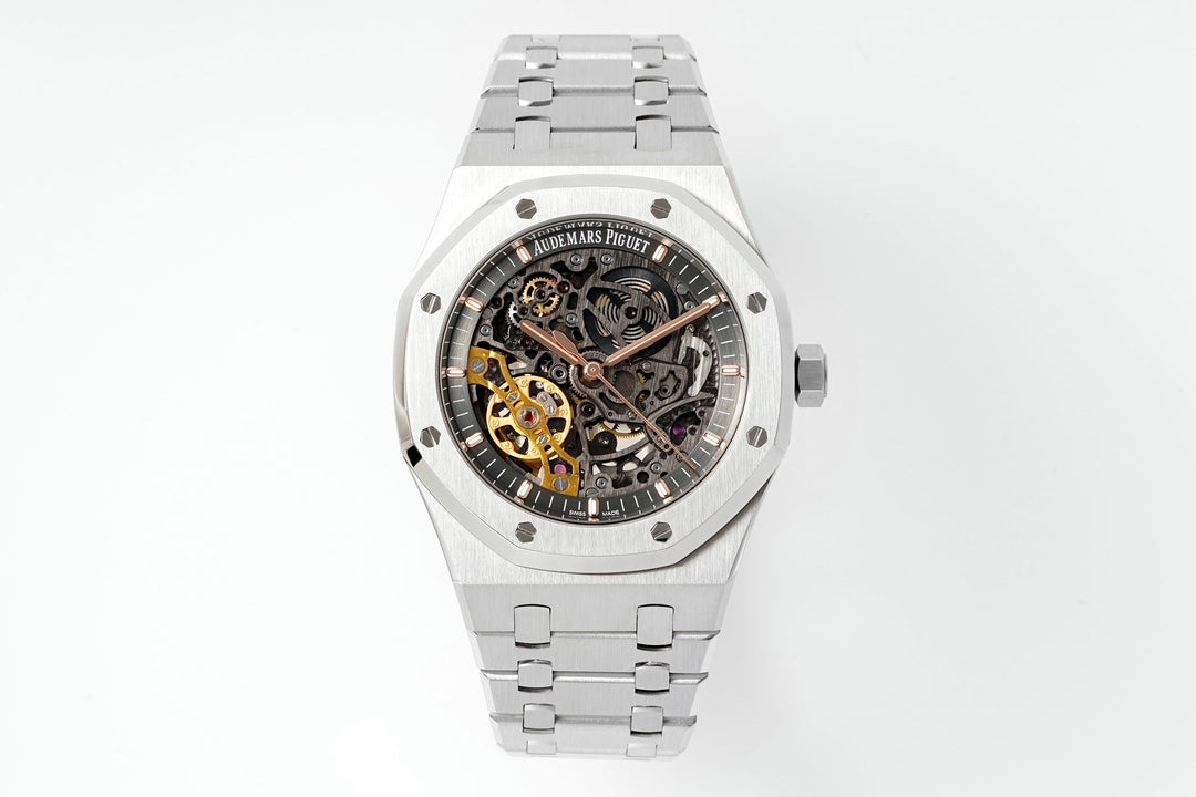 Audemars Piguet Royal Oak 15407ST.OO.1220ST.01 1:1 Mejor Edición ZF Fabbrica Esfera Gris Oscuro