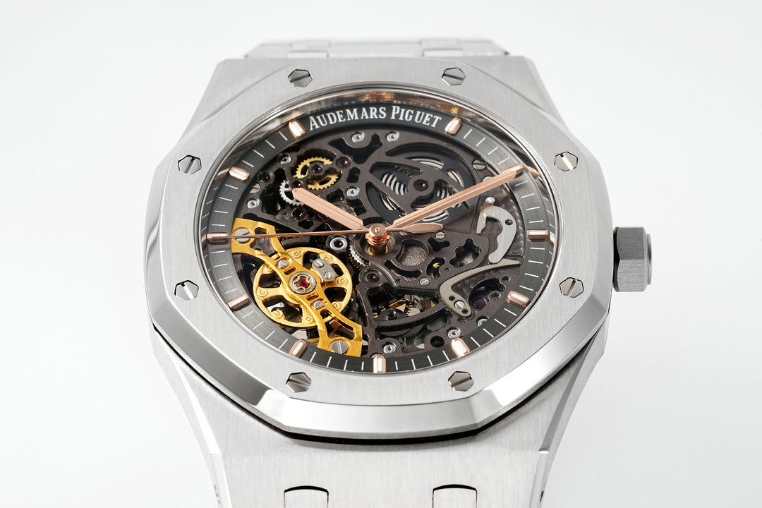 Audemars Piguet Royal Oak 15407ST.OO.1220ST.01 1:1 Mejor Edición ZF Fabbrica Esfera Gris Oscuro