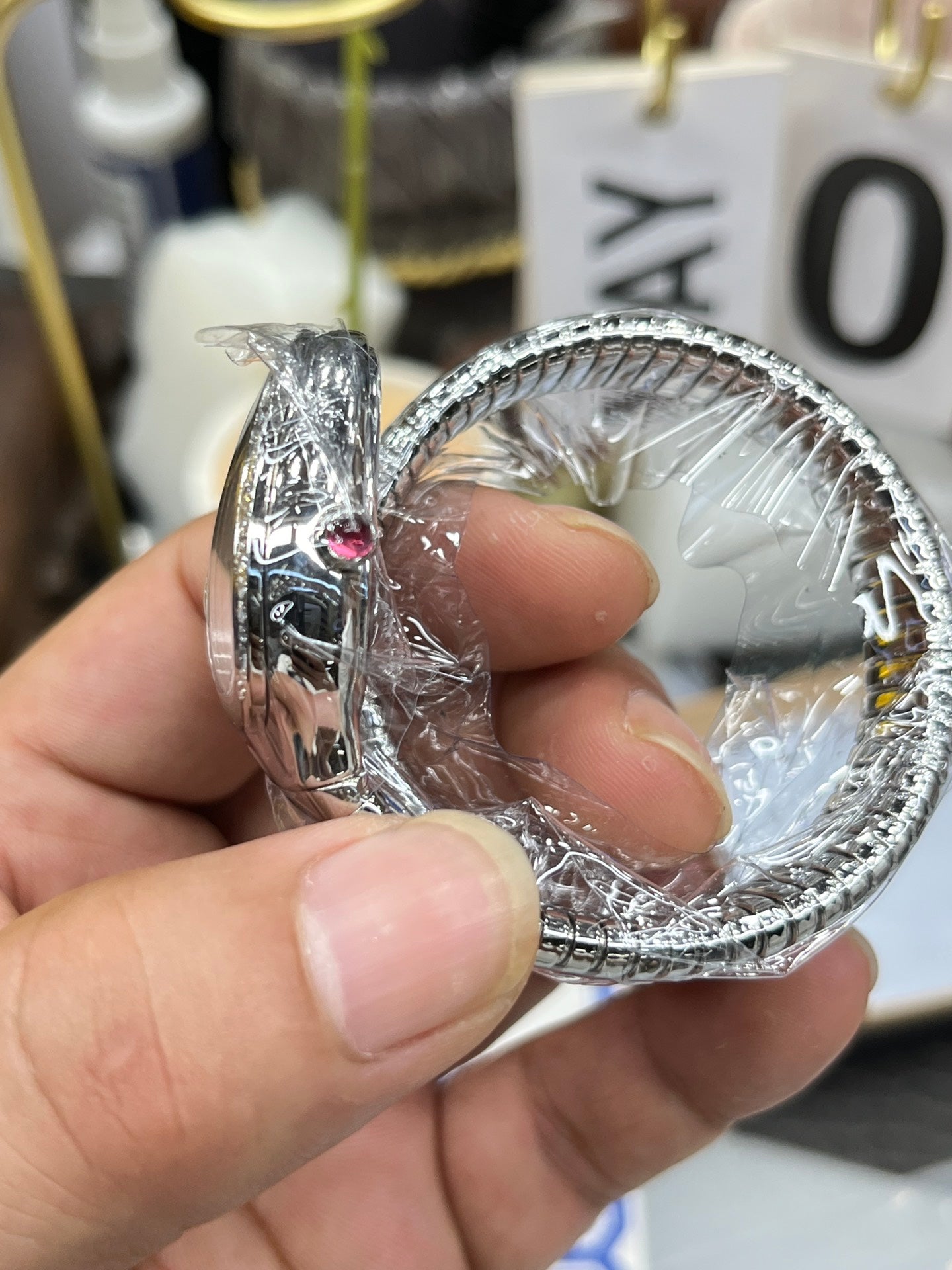 BVLGARI 101816 Serpenti Tubogas Argento Diamond 1:1 edición mejorada BV Fabbrica