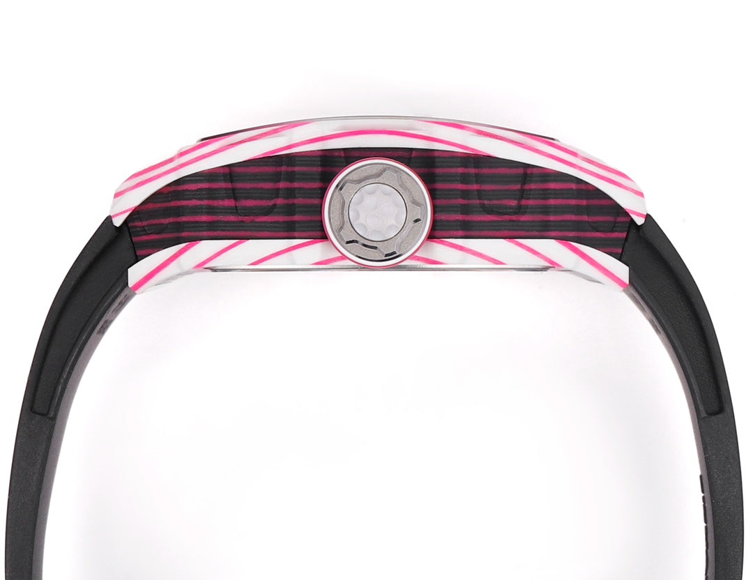 Richard Mille Bubba Watson Tourbillon RM38-02 1:1 Best Edition Black Rubber cinturino